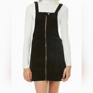 Forever 21 Black Corduroy Dress